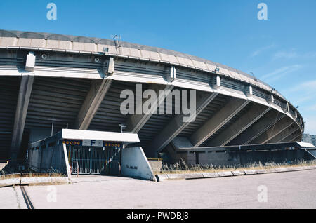Exterior of the Poljud stadium, home of Hadjuk Split football club, Split, Croatia, September 2018