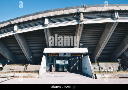 Exterior of the Poljud stadium, home of Hadjuk Split football club, Split, Croatia, September 2018