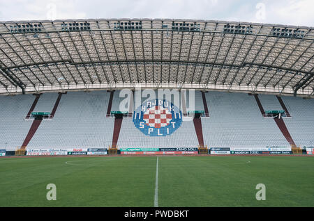 07 MAY 2019 Split, Croatia. Hajduk Split Football Stadium Editorial Image -  Image of hill, football: 155115560