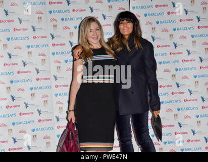 Victoria Coren Mitchell and Claudia Winkleman attends Women of the Year Lunch and Awards at Intercontinental Hotel Park Lane, London, UK. 15 October 2018. Stock Photo