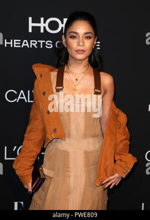 Los Angeles, CA, USA. 15th Oct, 2018. 15 October 2018- Los Angeles, California - Vanessa Hudgens, 25th Annual ELLE Women In Hollywood Celebration held at Four Seasons Hotel Los Angeles at Beverly Hills. Photo Credit: Faye Sadou/AdMedia Credit: Faye Sadou/AdMedia/ZUMA Wire/Alamy Live News Stock Photo