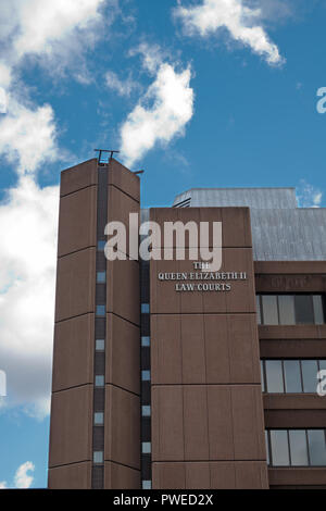 Liverpool Crown Court, Queen Elizabeth II Law Courts, Liverpool, UK Stock Photo