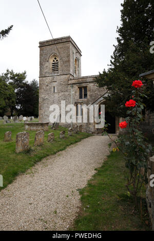 St James the Great, Fulbrook church. Oxfordshire. Stock Photo