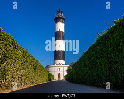 The Chassiron Lighthouse, Oleron island, Charente maritime, Nouvelle-Aquitaine, France Stock Photo