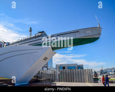 Monument to the Heroic Sailors Chernomortsam. Stock Photo