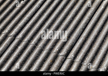 Fibre cement roofing, background photo texture Stock Photo