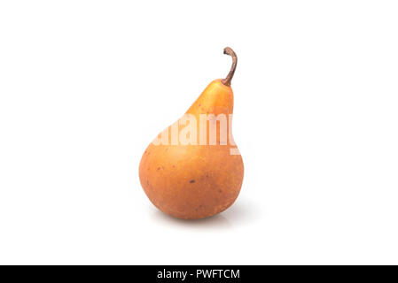 European Pear fruit isolated on white Stock Photo