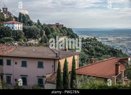 Montecatini Terme is an Italian municipality in the province of Pistoia, Tuscany, Italy. Stock Photo
