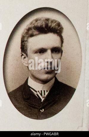 Brother of Vincent Willem van Gogh, Cornelis Vincent (Cor). Stock Photo