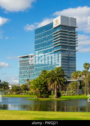 Crown Towers luxury hotel in Burswood Perth Western Australia. Stock Photo