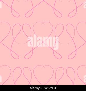 Seamless pattern. Elements of calligraphic design for wedding invitations, mock-ups, diplomas, letters, banners and other promotional materials. Stock Vector