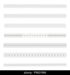Patterned, decorative frame for decorating invitations, postcards and other printed products. Stock Vector
