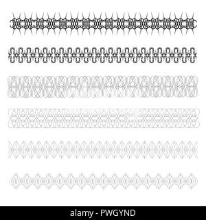 Patterned, decorative frame for decorating invitations, postcards and other printed products. Stock Vector
