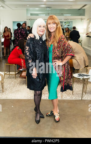 Birdies, home of the stylish flat that  is secretly a slipper, is hosting actress/philanthropist Jane Seymour, founder of the Open Hearts Foundation at their flagship store on Union Street in San Francisco on Friday, September 14, 2018.  Jane founded the Open Hearts Foundation to fulfill her dream of building a legacy dedicated to serving others, and empowering people to turn adversity into opportunity.  Featuring: Arlene Inch, Jane Seymour Where: San Francisco, California, United States When: 14 Sep 2018 Credit: Drew Altizer/WENN.com Stock Photo