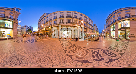 360 degree panoramic view of Hotel Borges Chiado Entrance