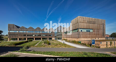 Bob Champion Building, University of East Anglia at the Norfolk and Norwich Hospital Stock Photo