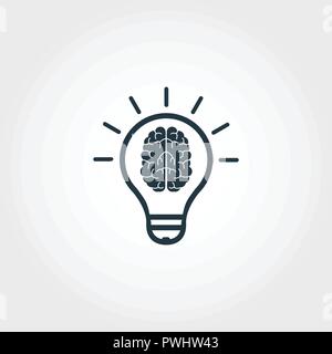 Ability icon. Premium monochrome design from education icons collection. Creative ability icon for web design and printing usage. Stock Vector