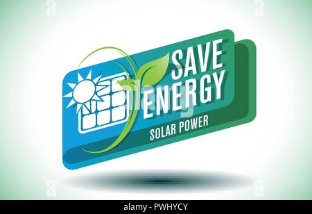 Solar Energy Stock Vector