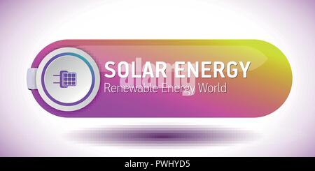 Solar Energy Stock Vector