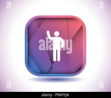 web page button Stock Vector