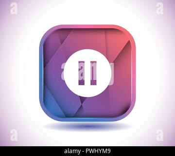 web button set Stock Vector