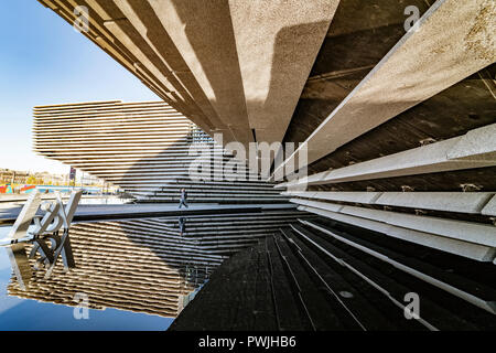 Exterior of the new V&A Museum in Dundee , Scotland, UK.