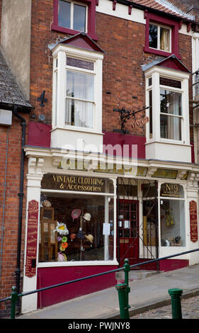 Shop on Steep Hill, City of Lincoln, England, United Kingdom Stock Photo