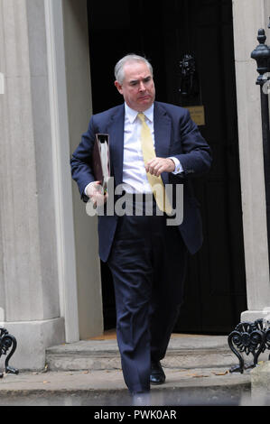 London, UK, 16 October 2018  Geoffrey Cox, Attorney General. 10 Downing Street as PM Theresa May holds her Tuesday Cabinet meeting. Stock Photo