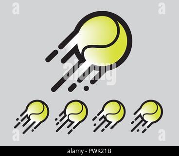 street basket ball in motion logo / icon vector line and color blended art illustartion clip art Stock Vector