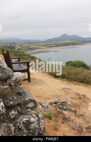 Castel Chriccieth in Wales Stock Photo