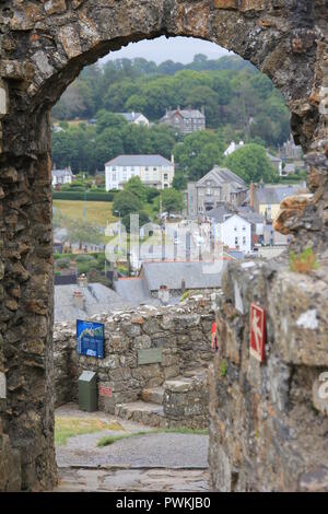 Castel Chriccieth in Wales Stock Photo