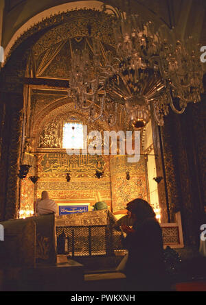 Mausoleum of Rumi,Mevlana Museum,Konya,Istanbul Stock Photo