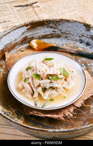 Sea bass ceviche Stock Photo