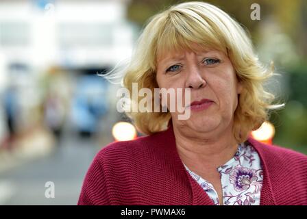 Claudia Klütsch in October 2018 at the Frankfurt Book Fair. | usage worldwide Stock Photo