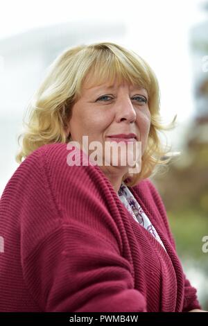 Claudia Klütsch in October 2018 at the Frankfurt Book Fair. | usage worldwide Stock Photo