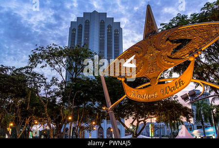 Kasturi Walk entrance in Kuala Lumpur, Malaysia Stock Photo