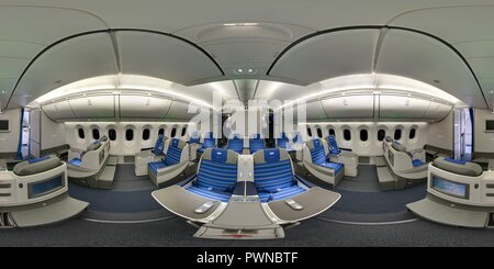 360° view of Boeing 787 Dreamliner - Alamy