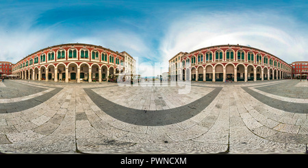 360 degree panoramic view of Republic Square - Prokurative