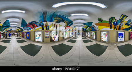 360 degree panoramic view of Pano Tif Nikon D800 Sigma 8 0 Mm F 3 5 Salcedo Village Makati Metro Manila Philippines Art Under Ayala H V Dela Costa Ayala Ave