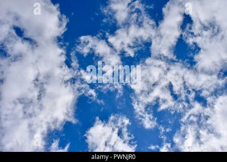 Clouds with the blue sky Stock Photo