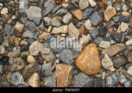 Texture of different stones close-up. Stock Photo