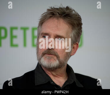 Manchester, UK. 17th October 2018. Actor Pearce Quigley who plays the character Joshua arrives at the BFI London Film Festival premiere of Peterloo, at the Home complex in Manchester. Credit: Russell Hart/Alamy Live News Stock Photo