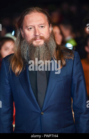 London, UK. 17th October, 2018. David Mackenzie attends the 'Outlaw King' premiere, BFI London Film Festival, UK - 17 Oct 2018 Credit: Gary Mitchell, GMP Media/Alamy Live News Stock Photo