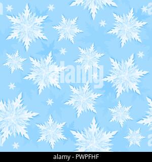 Winter holidays seamless pattern Stock Vector