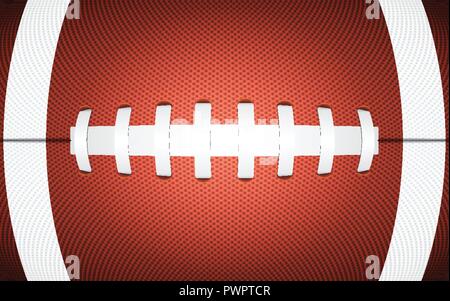 Rugby ball texture, sporty background, vector illustration template for your design Stock Vector