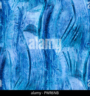 seamless blue wavy bronze texture. background, pattern. Stock Photo