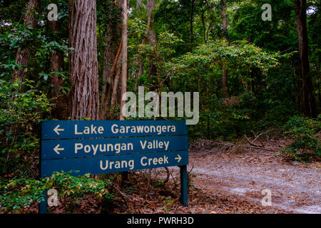 Lake Garawongera - Fraser Island Stock Photo