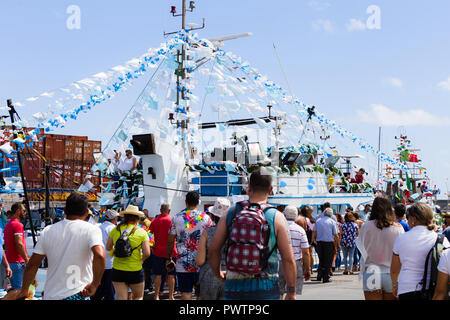 'Nossa Senhora dos Milagres' festivity in Canical, Madeira Island, Portugal, September 2018. Stock Photo