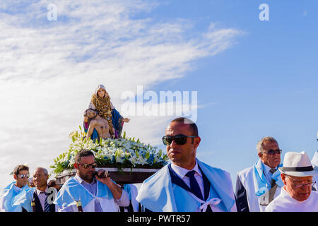 'Nossa Senhora dos Milagres' festivity in Canical, Madeira Island, Portugal, September 2018. Stock Photo