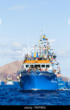 'Nossa Senhora dos Milagres' festivity in Canical, Madeira Island, Portugal, September 2018. Stock Photo